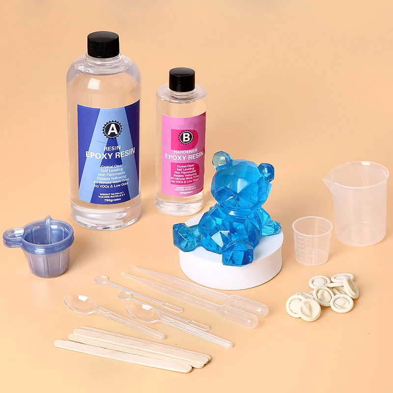 Resin Art Easy - Epoxy Resin Kit Crystal Clear Easy