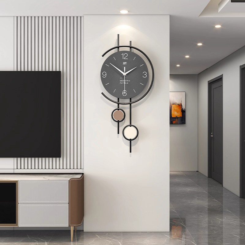 Resin Art Watch - Aesthetic Interior Wall Watch Restaurant Nordic