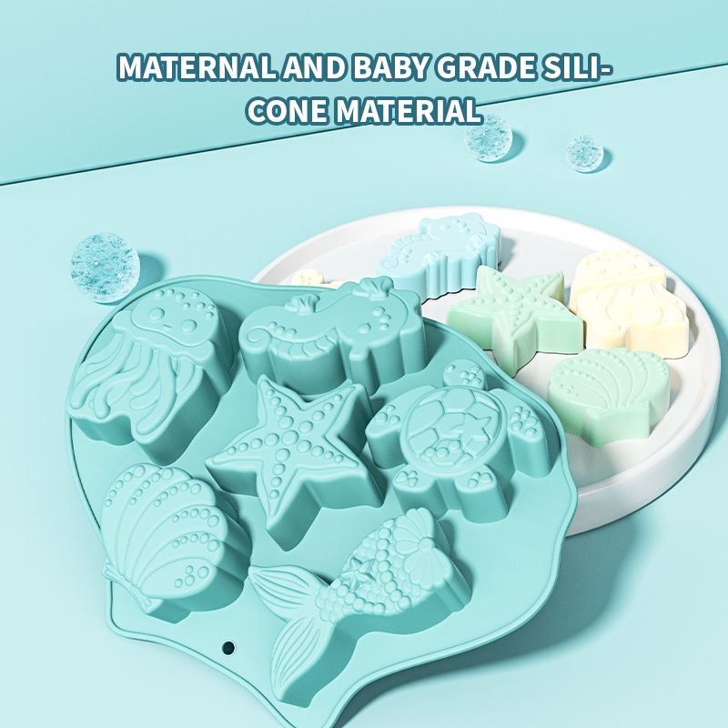 Ocean Fondant Silicone Mold Sh - огляд і ціна Silicone Mold Ocean