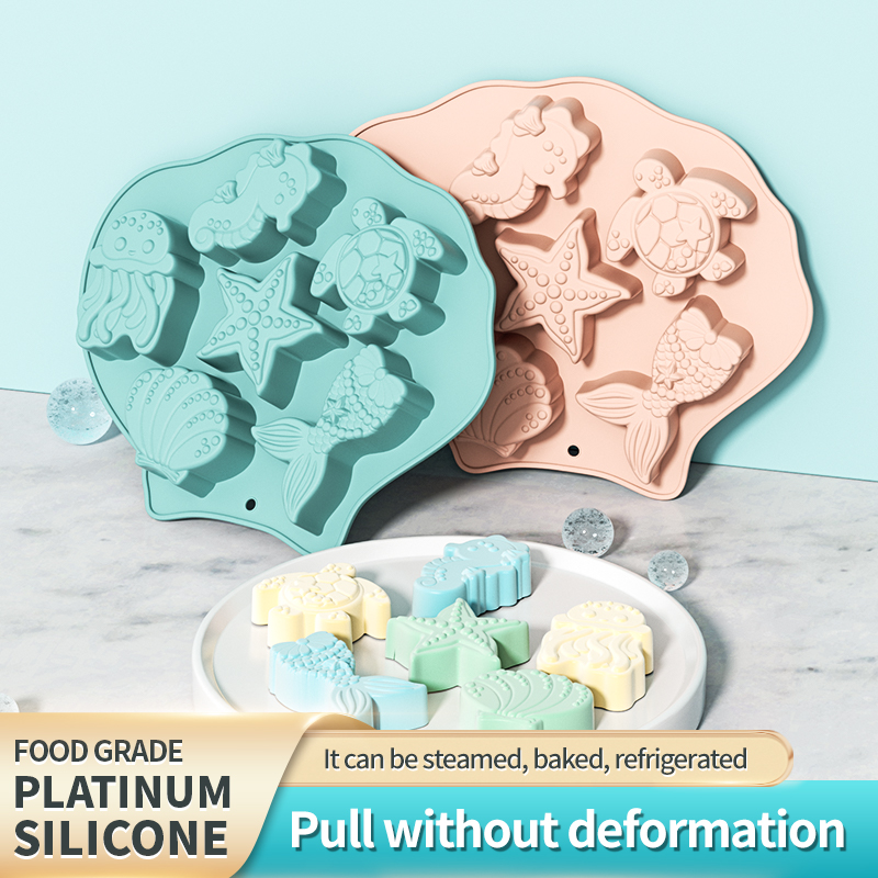 Ocean Fondant Silicone Mold Sh - огляд і ціна Silicone Mold Ocean