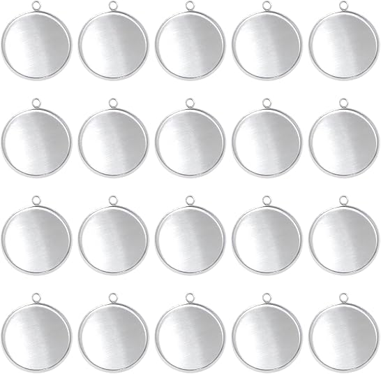 20 Pieces Stainless Steel Roun - огляд і ціна Resin Art Store