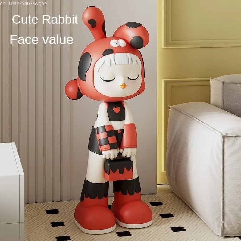 Art Cartoon Girl Statue Indoor - огляд і ціна Resin Art Store