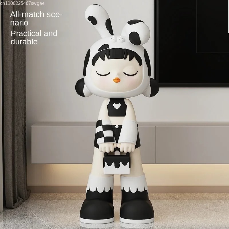 Art Cartoon Girl Statue Indoor - огляд і ціна Resin Art Store