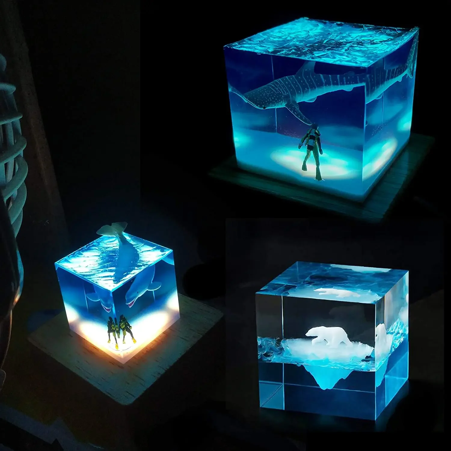 Square Light Resin Mold,led Si - огляд і ціна Resin Art Equipment