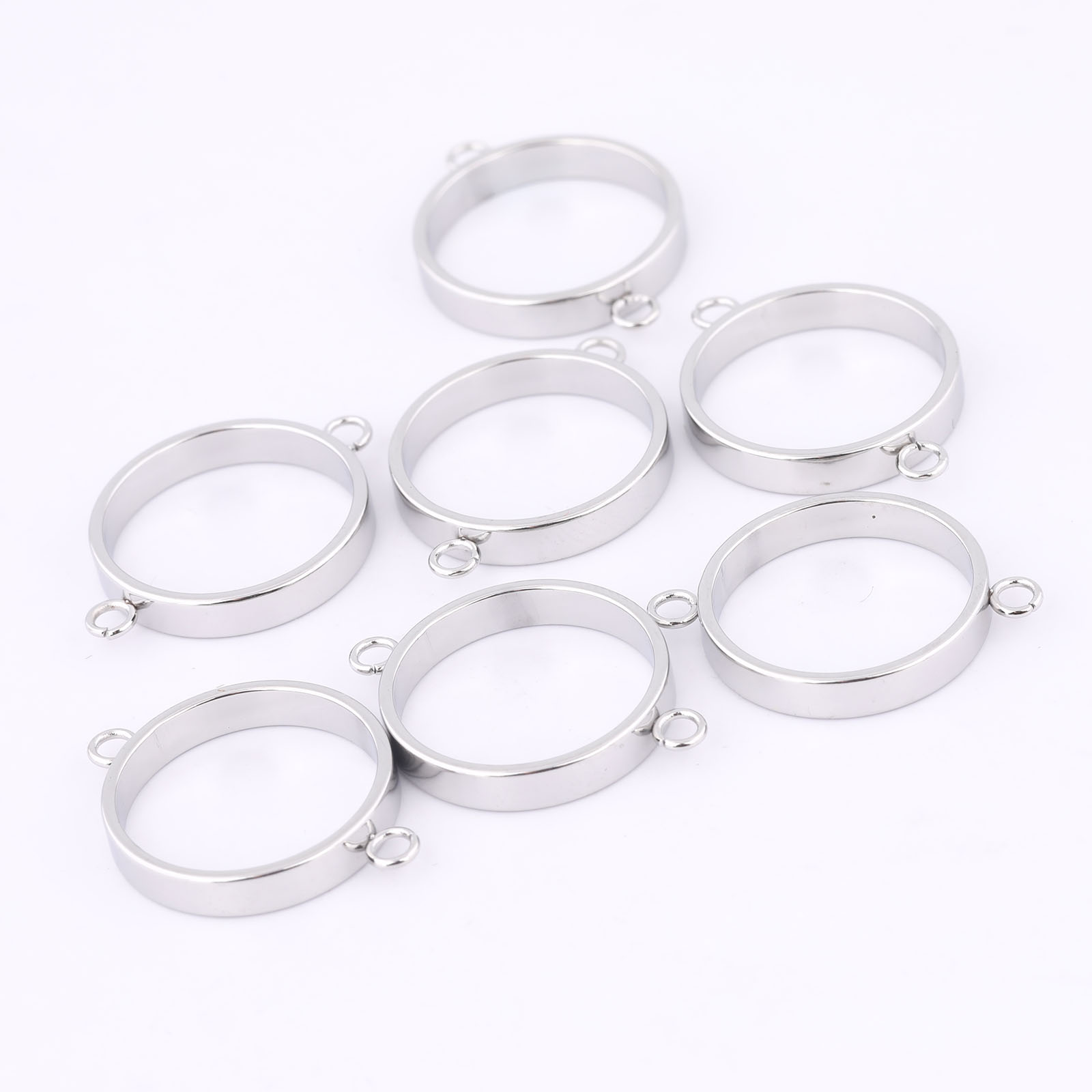 10pcs Stainless Steel 14mm Ope - огляд і ціна Resin Art Store
