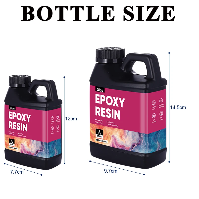 500ml 1000ml Easy Mixing Epoxy - огляд і ціна Resin Art Easy