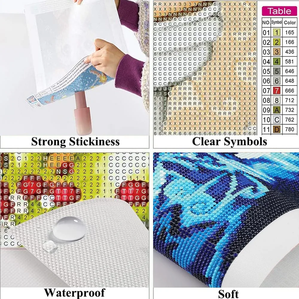 5D Diy Diamond Painting Wizard - огляд і ціна Resin Art Guide Book