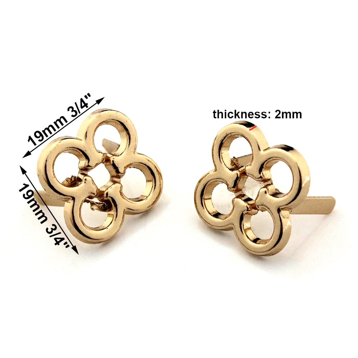2pcs Metal Flower Shape Decora - огляд і ціна Resin Art Ring