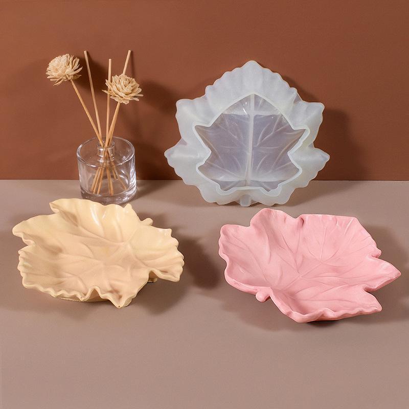 3D Leaf Ash Tray Resin Mold Si - огляд і ціна Resin Art Coasters