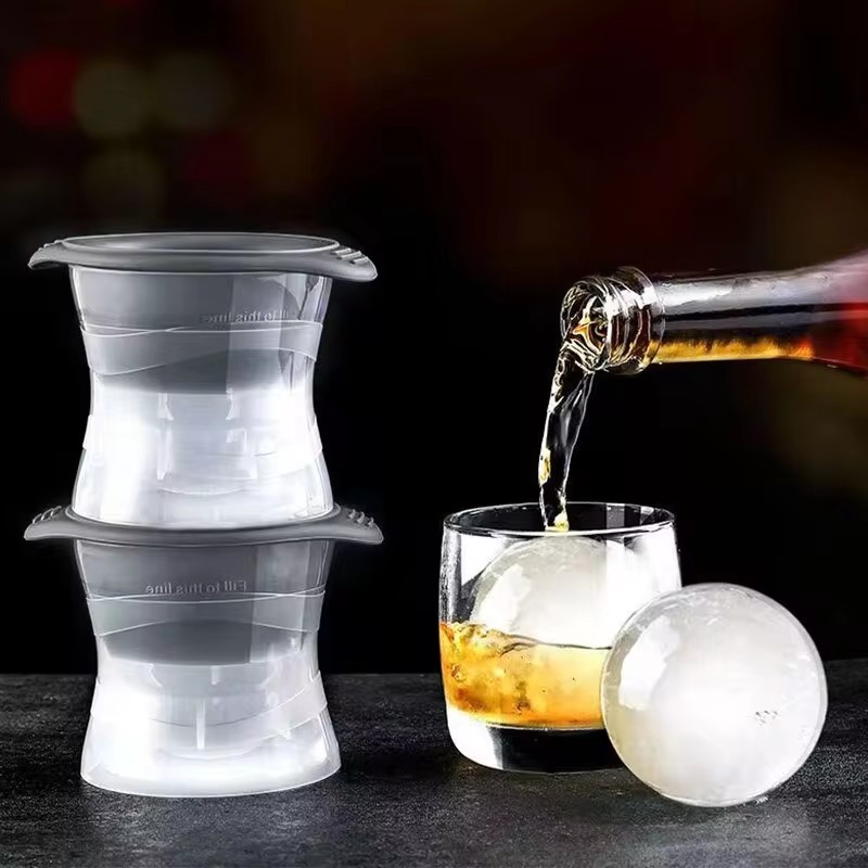 2PCS Silicone Spherical Ice Cu - огляд і ціна Silicone Mold Ocean