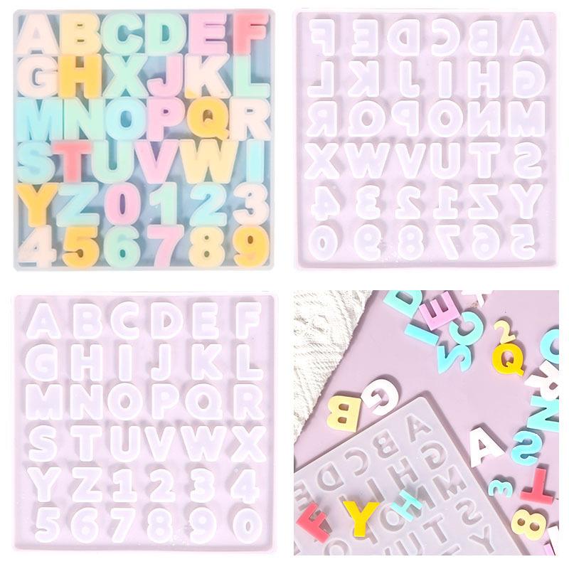 Alphabet Epoxy Resin Silicone  - огляд і ціна Resin Art Alphabet