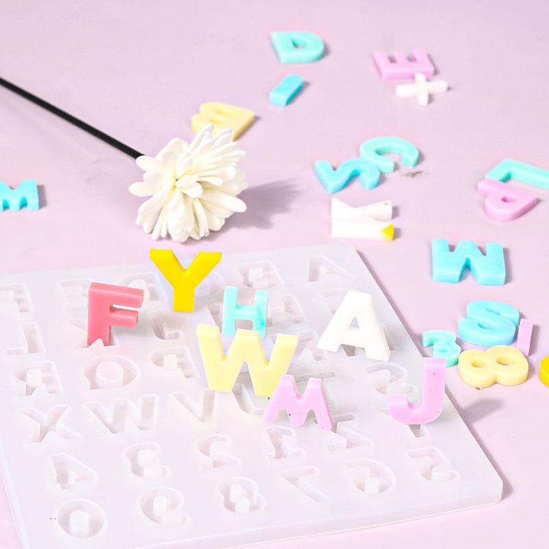 Alphabet Epoxy Resin Silicone  - огляд і ціна Resin Art Alphabet
