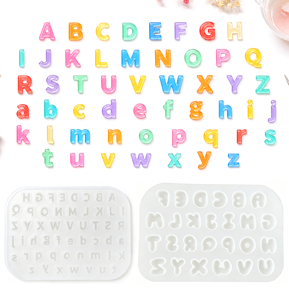 S0321 Mini Size Silicone Mold  - огляд і ціна Resin Art Alphabet