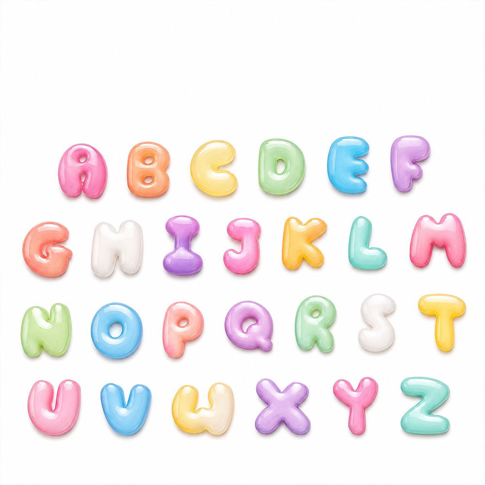 S0321 Mini Size Silicone Mold  - огляд і ціна Resin Art Alphabet