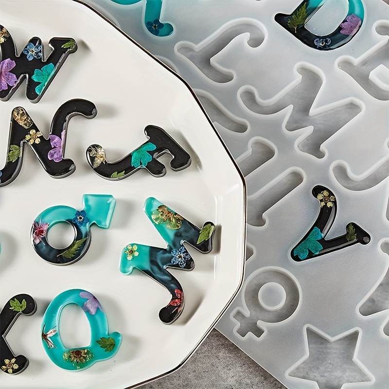 Resin casting mold A style mir - огляд і ціна Resin Art Alphabet