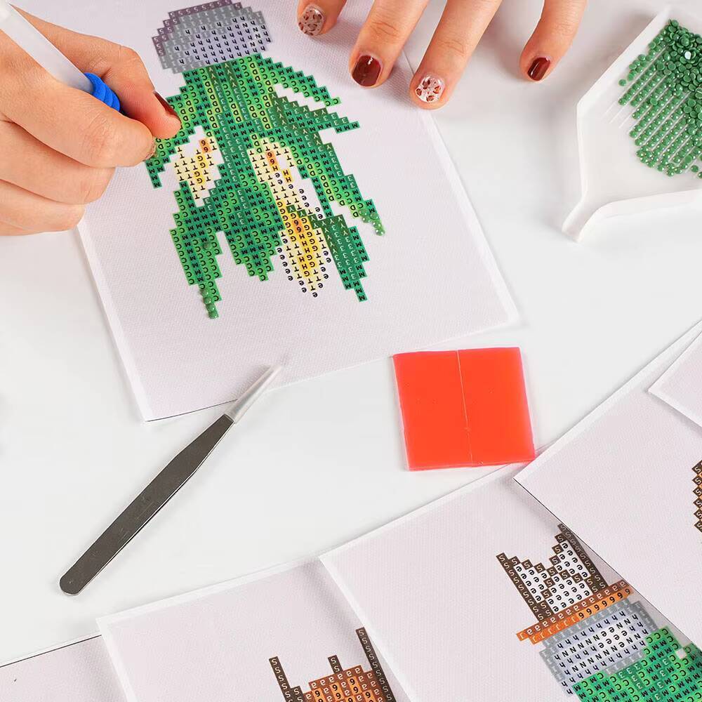 HUACAN 12pcs Landscape Mini Di - огляд і ціна Resin Art Guide Book
