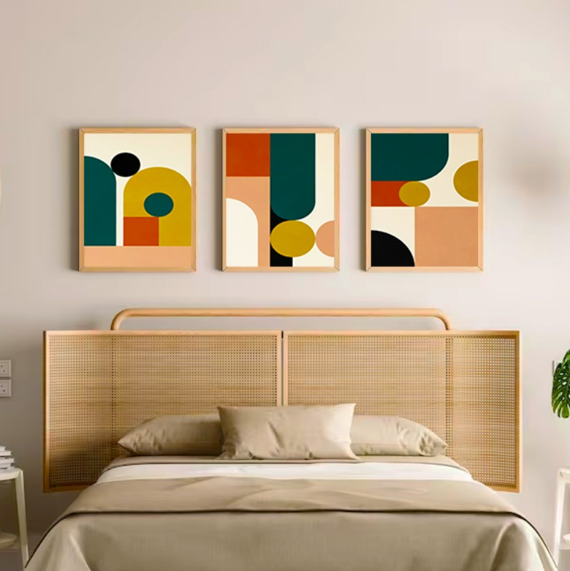 3pcs Geometric Colour Art Post - огляд і ціна Resin Art Gallery