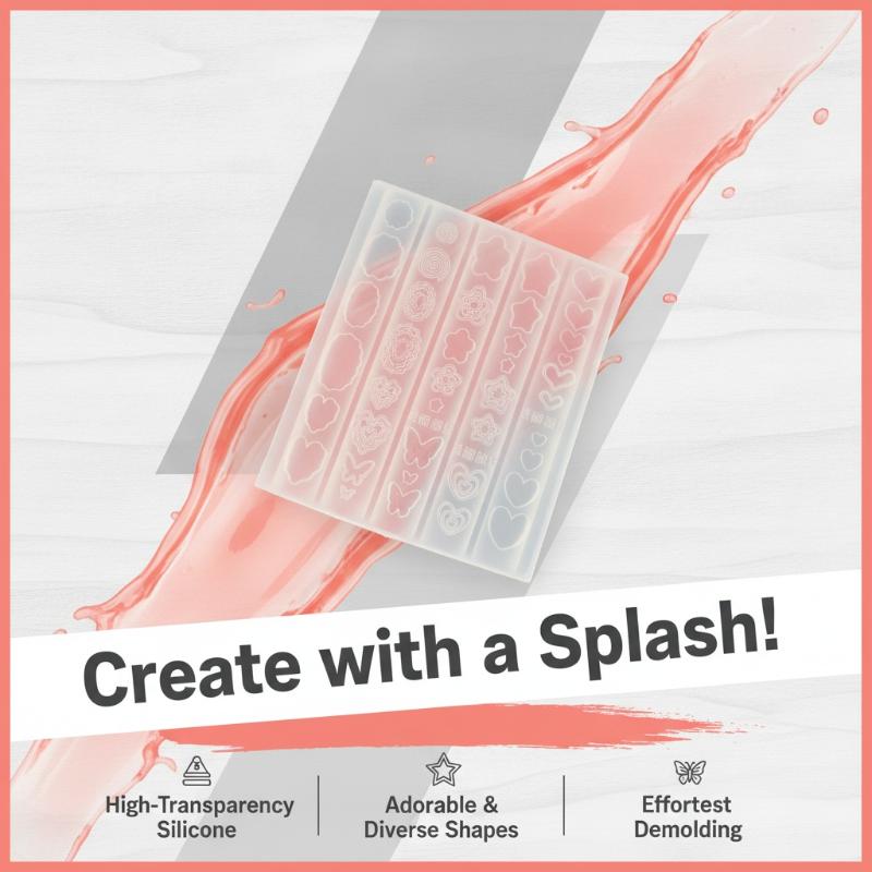 *3D Silicone Nail Art Mold Eas - огляд і ціна Resin Art Easy