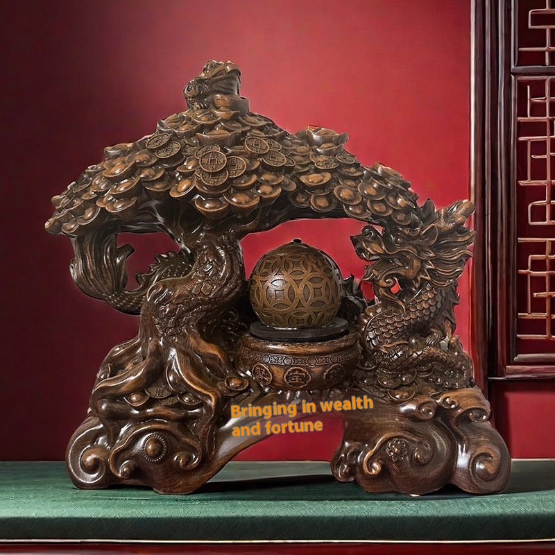 ￥#Zhaocai Jinbao Chinese New Y - огляд і ціна Resin Art Meaning