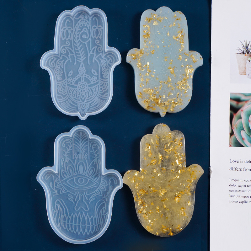 1 Pcs DIY Coaster Hand of Fati - огляд і ціна Resin Art Coasters