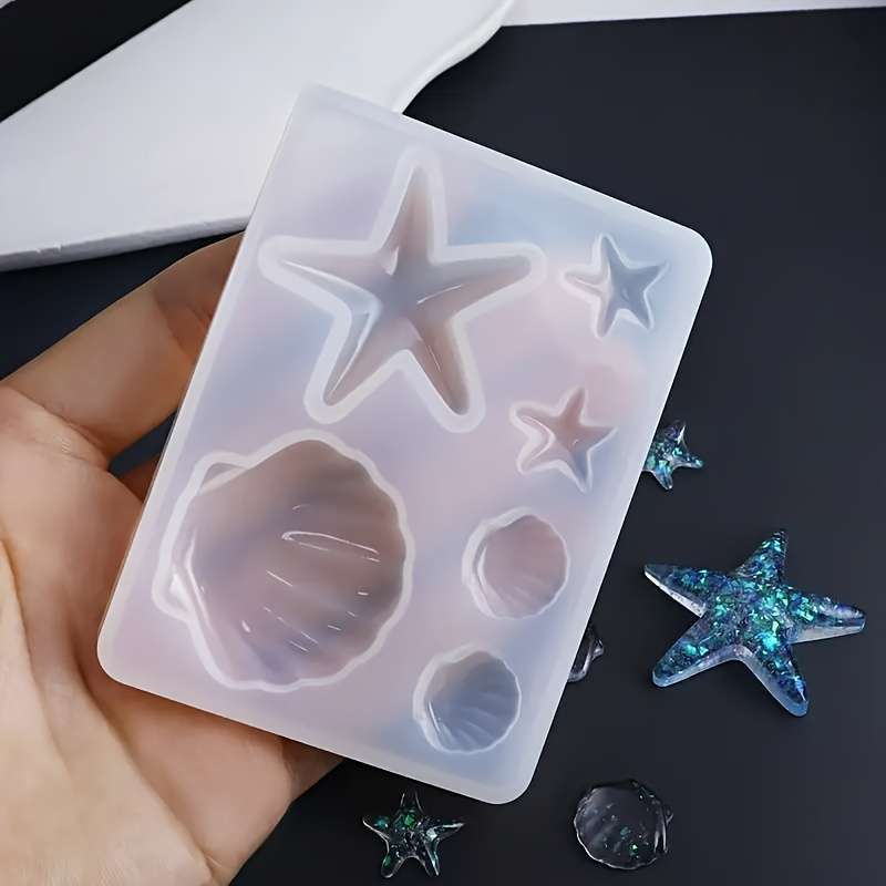 DIY Ocean Theme Crystal Epoxy  - огляд і ціна Silicone Mold Ocean