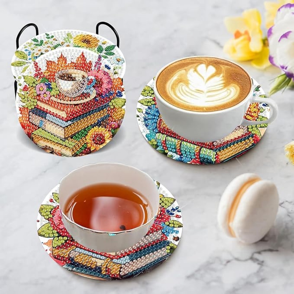 8PCS/DIY Diamond Art Painting  - огляд і ціна Resin Art Coasters
