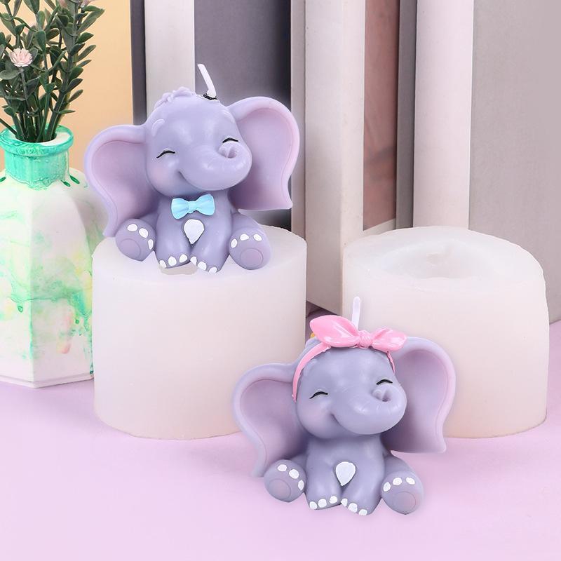 Cute 3D Elephant Silicone Cand - огляд і ціна Resin Art Easy
