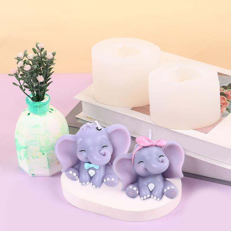 Cute 3D Elephant Silicone Cand - огляд і ціна Resin Art Easy