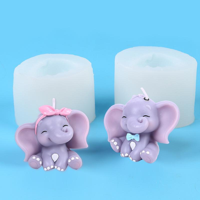 Cute 3D Elephant Silicone Cand - огляд і ціна Resin Art Easy