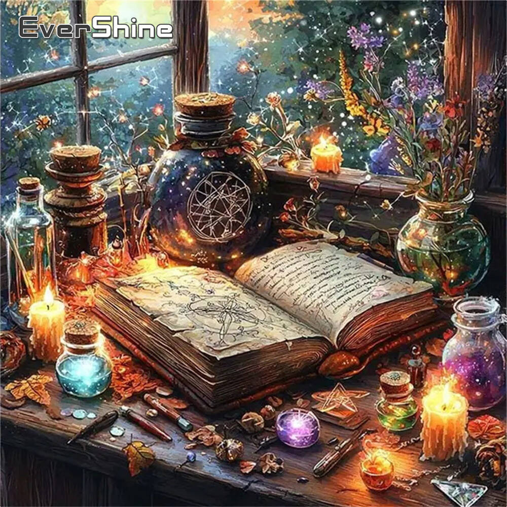 Evershine DIY Full Square Roun - огляд і ціна Resin Art Guide Book
