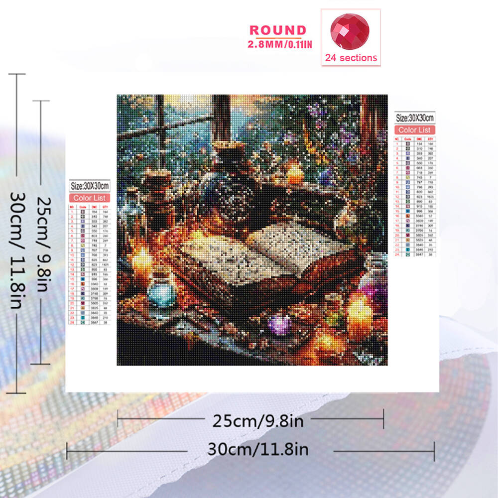 Evershine DIY Full Square Roun - огляд і ціна Resin Art Guide Book