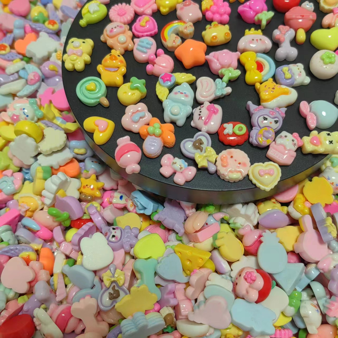 30/60Pcs Cute Resin Sweet Cand - огляд і ціна Resin Art Ring