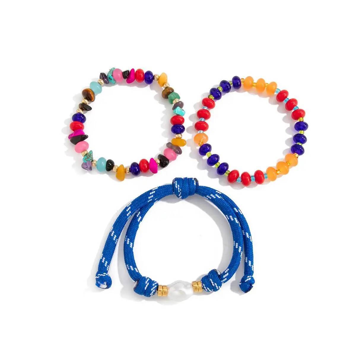 KunJoe 3Pcs/Set Colorful Multi - огляд і ціна Resin Art Watch