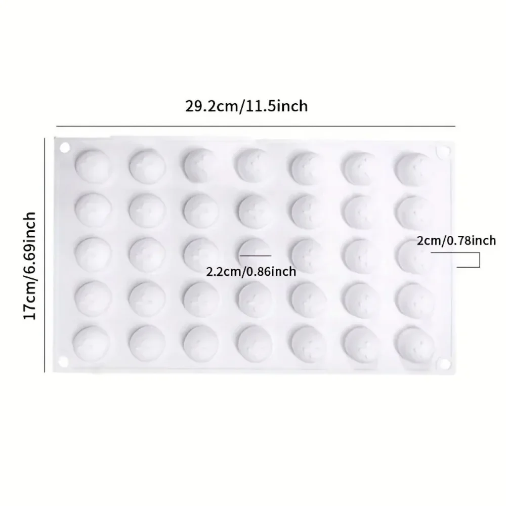Multi-purpose Mini Round Ball  - огляд і ціна Silicone Mold Ocean