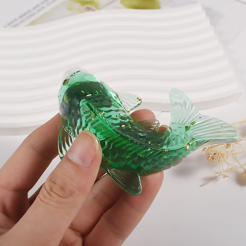 3D Koi Fish Shaped Epoxy Resin - огляд і ціна Silicone Mold Ocean