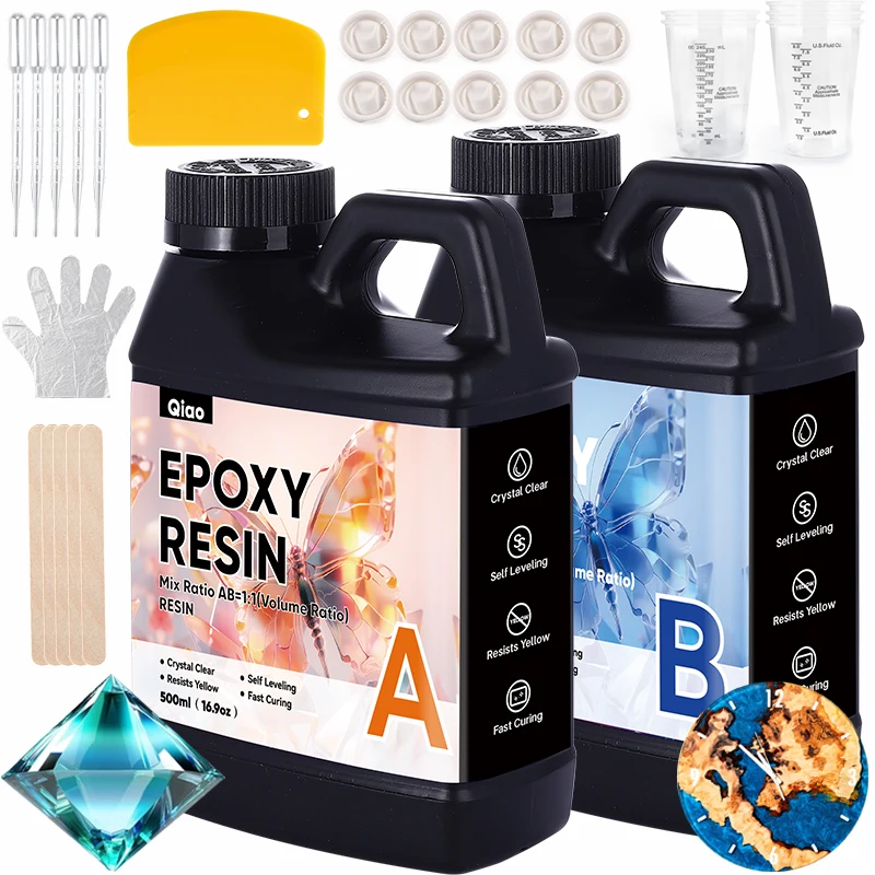 Anti-Yellowing Crystal Clear E - огляд і ціна Resin Art Easy