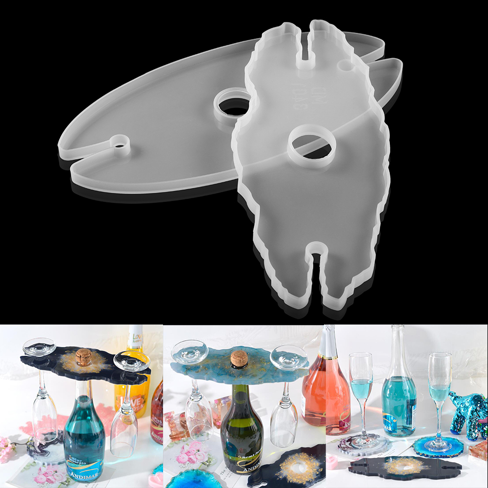 1pcs Wine Rack Silicone Molds  - огляд і ціна Resin Art Equipment