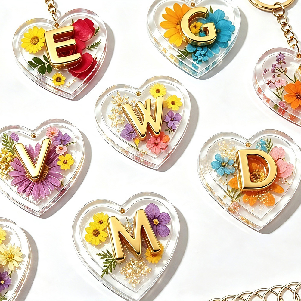 Complete 26 Letters & Heart Si - огляд і ціна Resin Art Alphabet