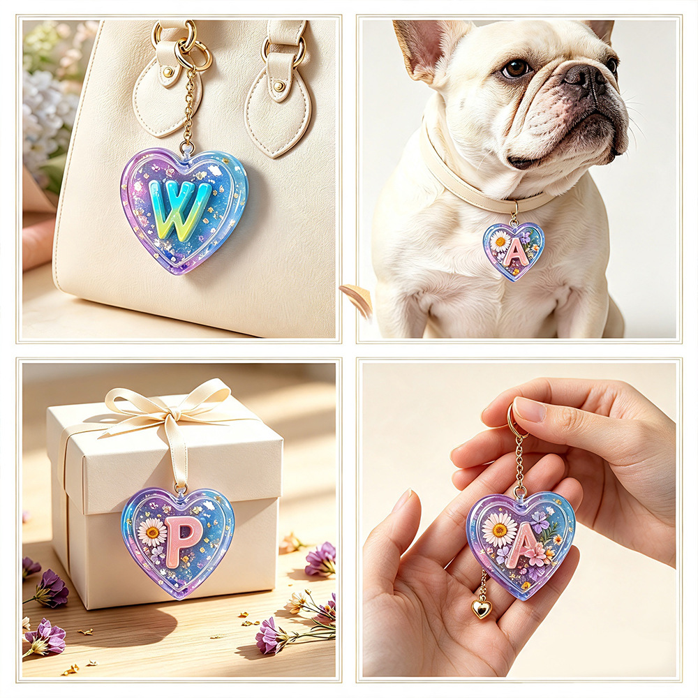 Complete 26 Letters & Heart Si - огляд і ціна Resin Art Alphabet