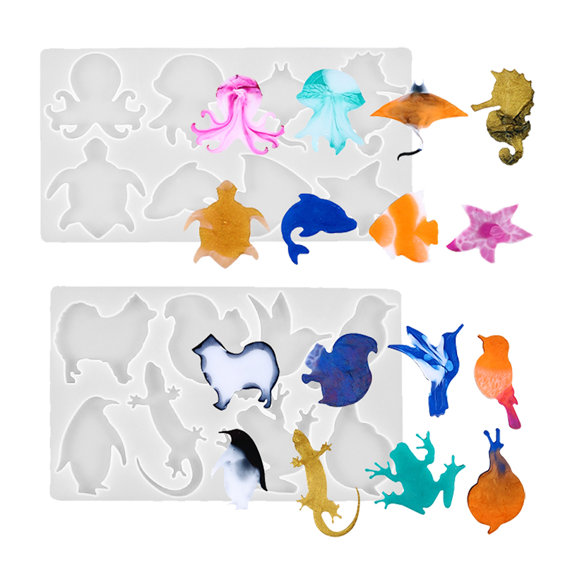 Marine Terrestrial Animals Sil - огляд і ціна Silicone Mold Ocean