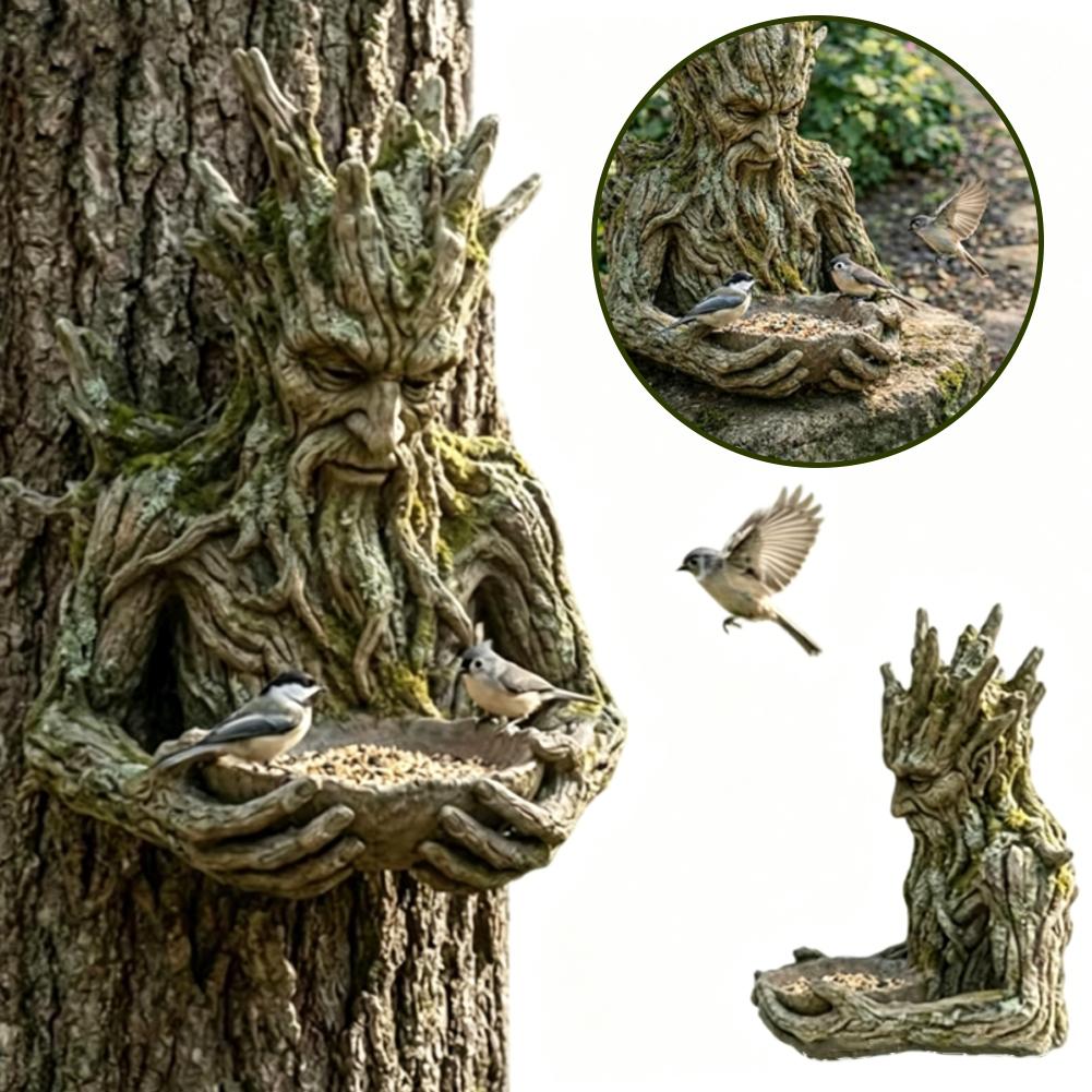 Weatherproof Resin Tree Face B - огляд і ціна Resin Art Wooden Tray