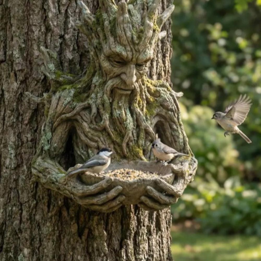 Weatherproof Resin Tree Face B - огляд і ціна Resin Art Wooden Tray