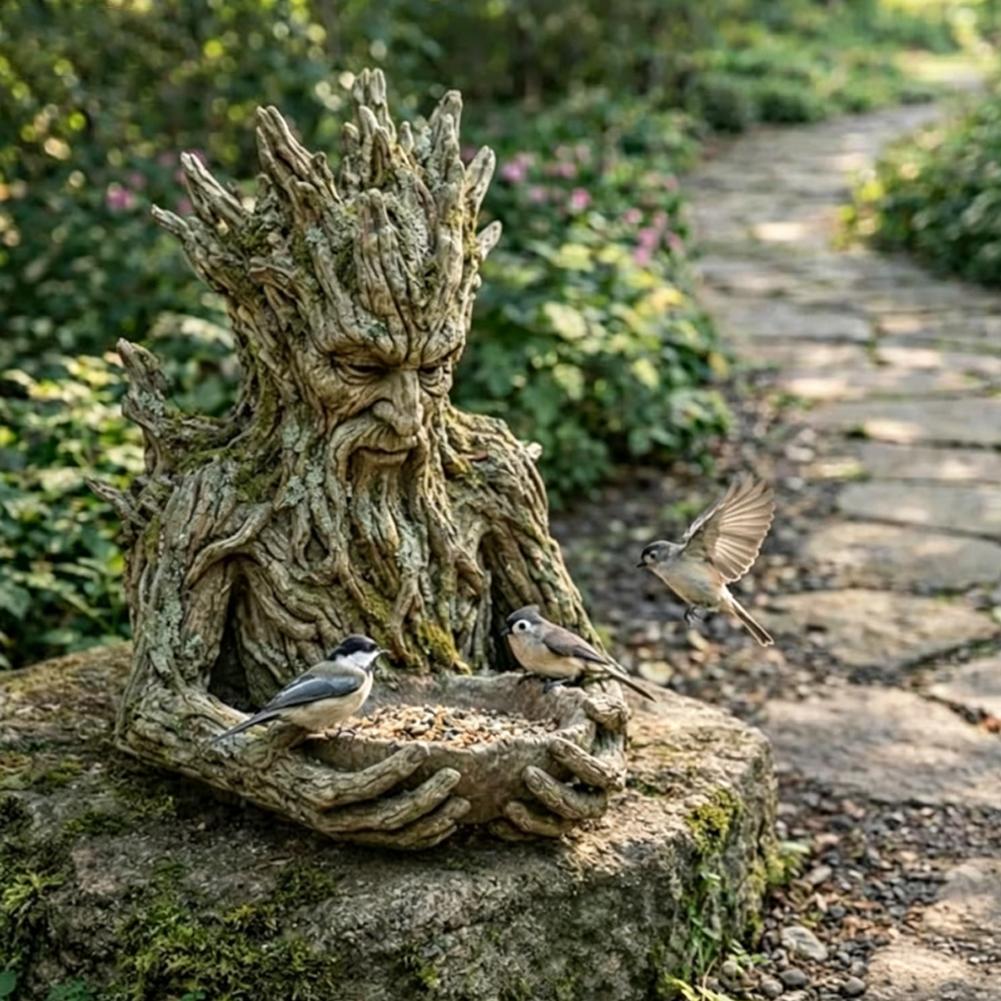 Weatherproof Resin Tree Face B - огляд і ціна Resin Art Wooden Tray