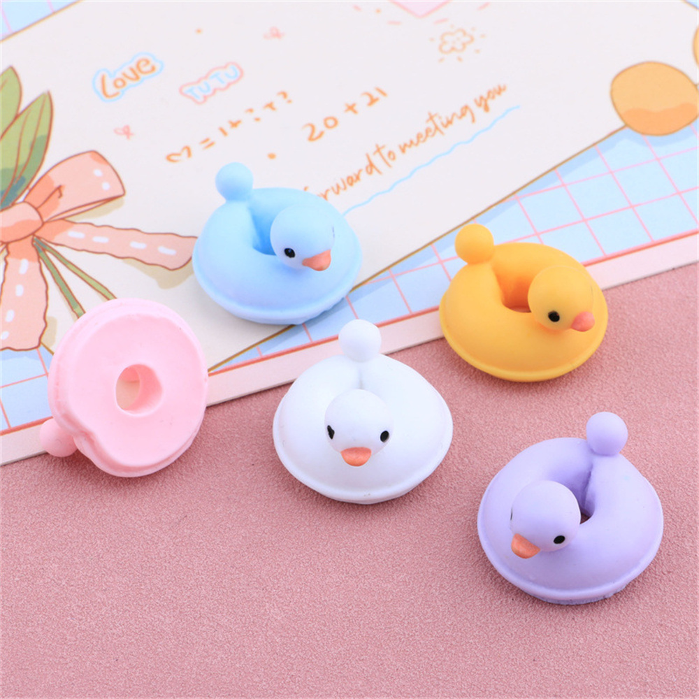 20Pcs Cartoon Duck Swim Ring D - огляд і ціна Resin Art Ring