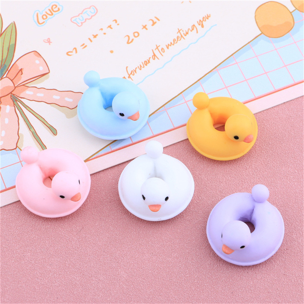 20Pcs Cartoon Duck Swim Ring D - огляд і ціна Resin Art Ring