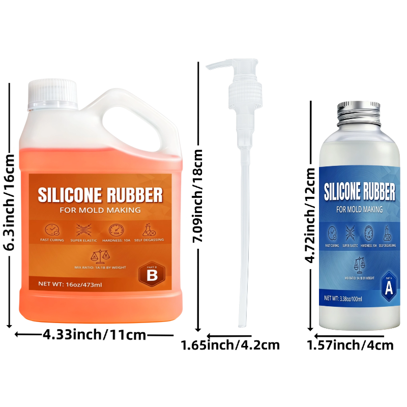 Durable Liquid Rubber Material - огляд і ціна Resin Art Equipment