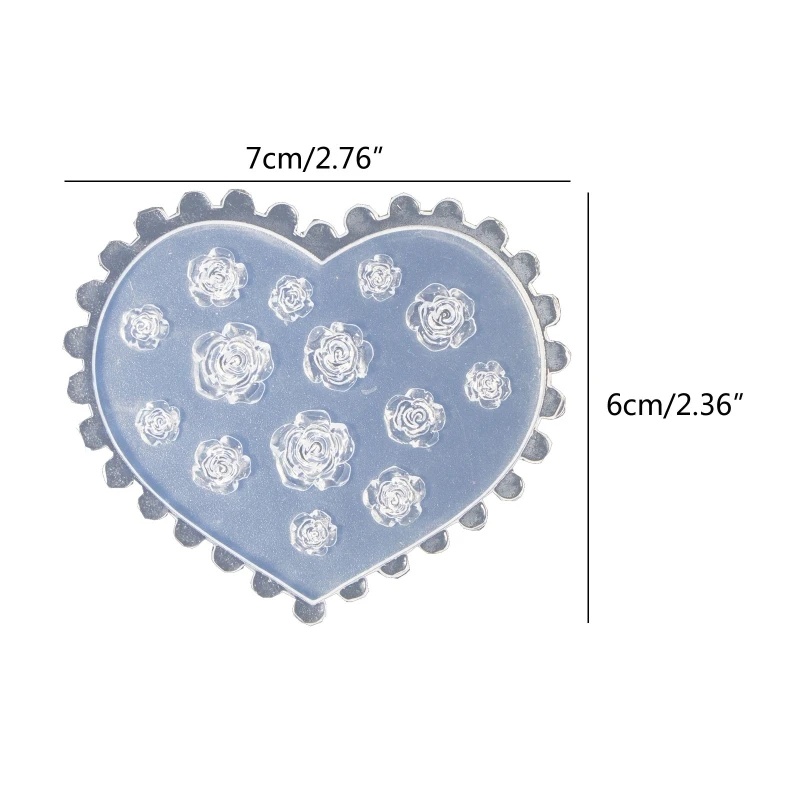 3D Rose Flower Nail Art Decora - огляд і ціна Resin Art Equipment