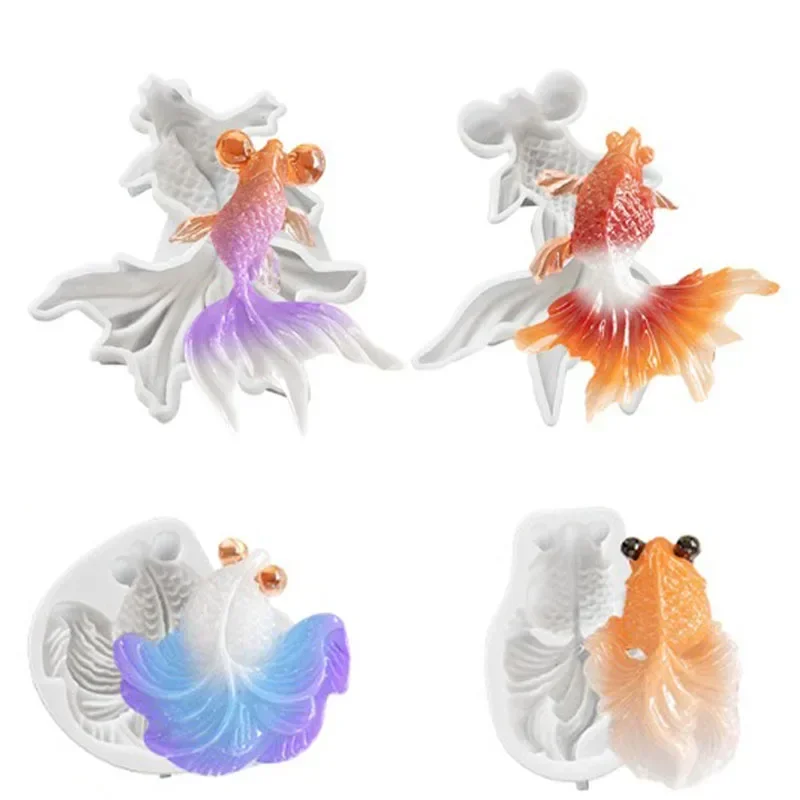 2026 Koi Fish Silicone Resin M - огляд і ціна Silicone Mold Ocean