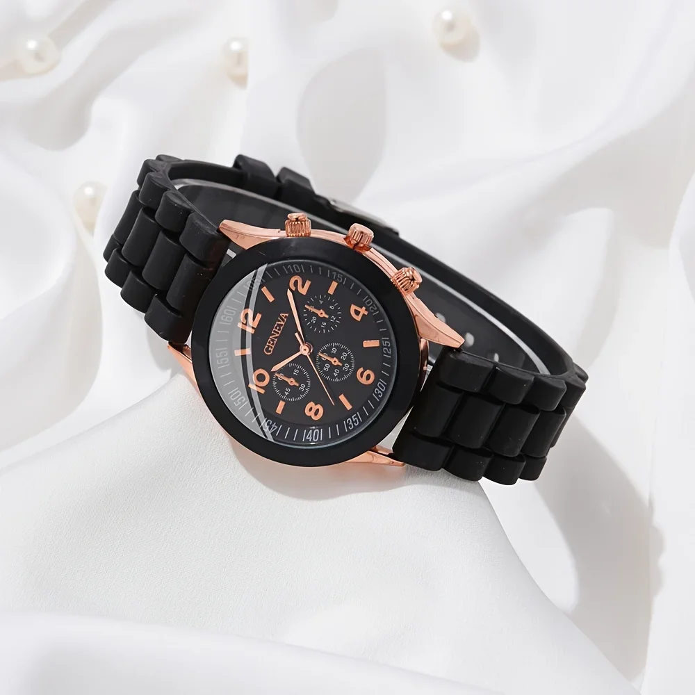2Pcs Luxury Women's Watch Set  - огляд і ціна Resin Art Watch