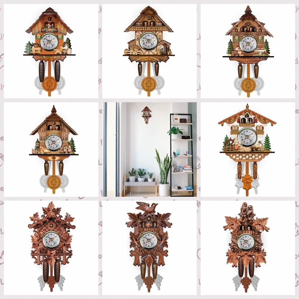 Clock Wall Wooden Wood Pendulu - огляд і ціна Resin Art Watch
